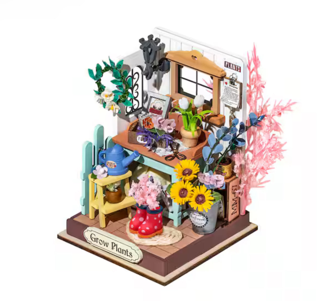 Desktop Micro Farm – Indoor Microgreens And Herbs Kit | Plants & Anime